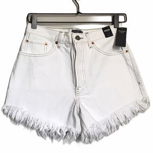 Abercrombie and Fitch High Rise Denim Shorts